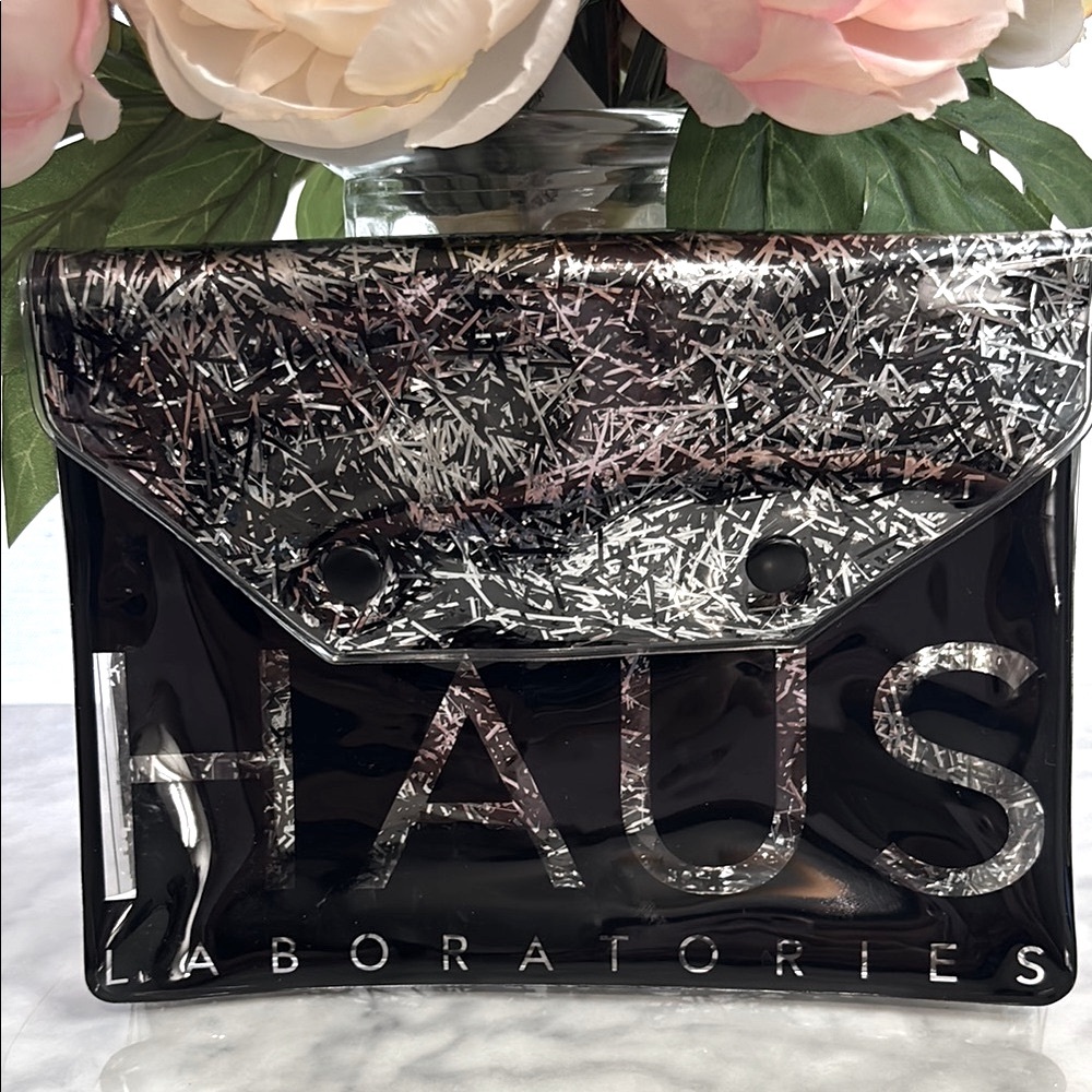 Haus Laboratories Black Cosmetic Bag